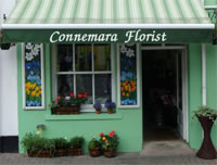 Connemara Florist shop front